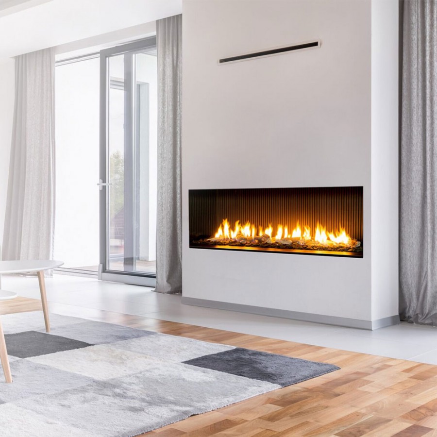 Semineu pe gaz pentru interior Planika, SINATRA